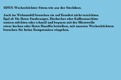 sinus wechselrichter beschreibung